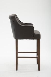 Krzesło barowe Westin brązowe
