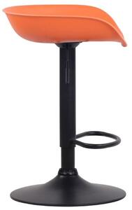Krzesło barowe Ulises pomarańczowe
