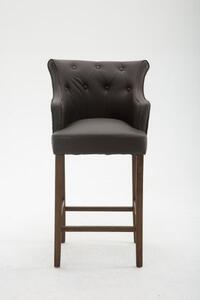 Krzesło barowe Westin brązowe