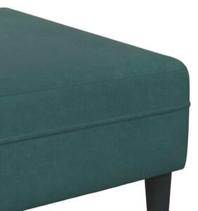 Nowoczesna sofa do salonu w ciemnej zieleni z poduszkami z pianki i poliesterowymi podÅokietnikami, idealna dla 4 osÃ³b