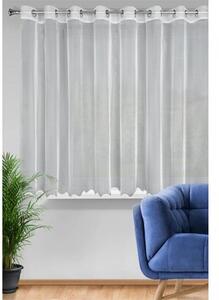 Firana gotowa EUROFIRANY Liz 1 300 x 145 cm BiaÅy
