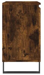 Szafka łazienkowa, przydymiony dąb, 58x33x60 cm