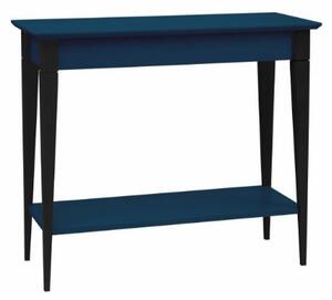 MIMO stolik konsolowy 65x35cm - czarne nogi / petrol blue