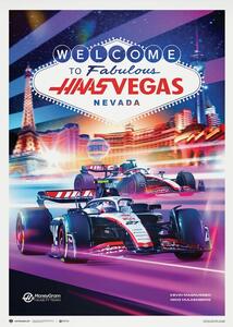 Druk artystyczny MoneyGram Haas F1 Team - Las Vegas - 2023, Automobilist