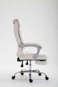 Krzesło biurowe Abbondanza białe