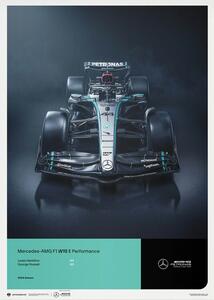 Druk artystyczny Mercedes-amg Petronas F1 Team - F1 W15 - 2024, Automobilist