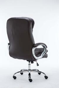 Krzesło biurowe Abela brązowe