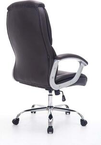Krzesło biurowe Abbondina brązowe
