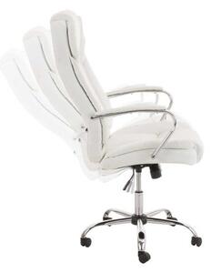 Krzesło biurowe Abrama białe