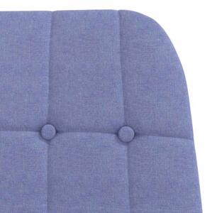 Fotel relaksacyjny jeans niebieski tkanina