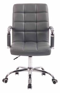Krzesło biurowe Acheropita szare