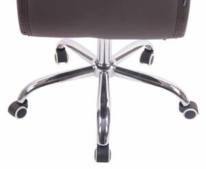 Krzesło biurowe Acheropita brązowe
