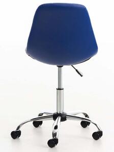 Krzesło biurowe Achillina niebieskie