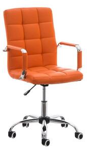 Krzesło biurowe Achillea pomarańczowe