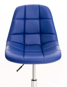 Krzesło biurowe Achillina niebieskie