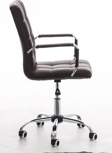 Krzesło biurowe Achillea brązowe