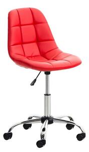 Krzesło biurowe Achillina czerwone