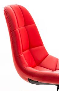 Krzesło biurowe Achillina czerwone