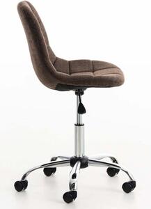 Krzesło biurowe Achiropita brązowe