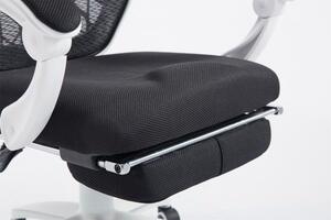 Krzesło biurowe Adema czarno-białe