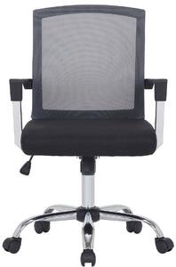 Krzesło biurowe Adelmira czarne/szare