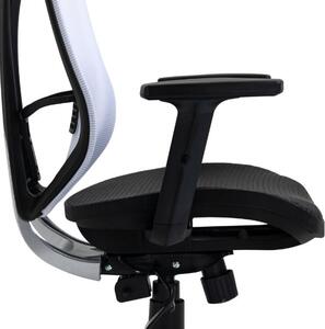 Krzesło biurowe Adelmina białe