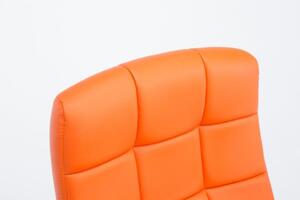 Krzesło biurowe Ademia pomarańczowe