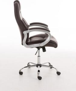 Krzesło biurowe Aden brązowe
