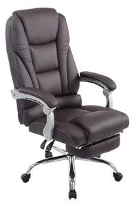 Krzesło biurowe Adige brązowe