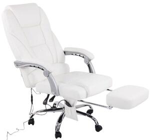 Krzesło biurowe Adigina białe