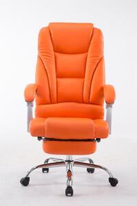 Krzesło biurowe Adige pomarańczowe