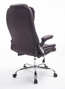 Krzesło biurowe Aduana brązowe