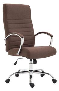 Krzesło biurowe Agata brązowe