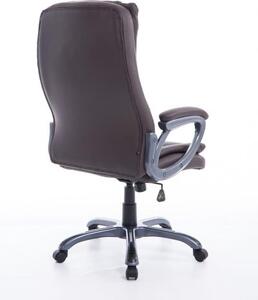 Krzesło biurowe Cason brązowe