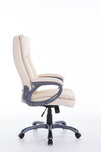 Krzesło biurowe Cason kremowe