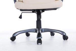 Krzesło biurowe Cason kremowe