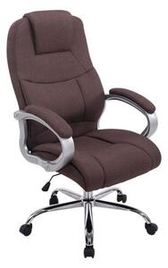 Krzesło biurowe Jamir brązowe