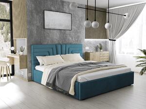 Łóżko tapicerowane z pojemnikiem CATANIA | Szybka dostawa