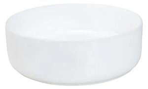 Biała Okrągła Umywalka Ceramiczna Na Blat K6-M41