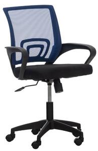 Krzesło biurowe Layne niebieskie