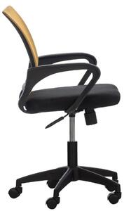 Krzesło biurowe Layne żółte