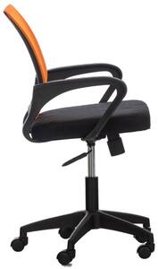 Krzesło biurowe Layne pomarańczowe