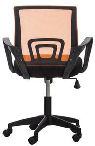 Krzesło biurowe Layne pomarańczowe