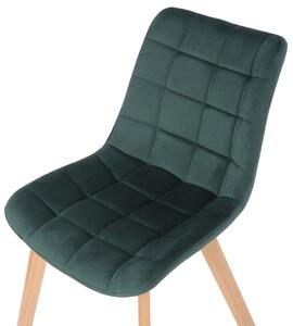 Krzesło do jadalni Alessina zielone