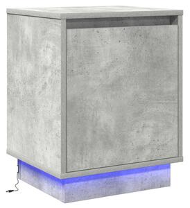 Szafka nocna betonowy szary 39 x 34,5 x 50 cm