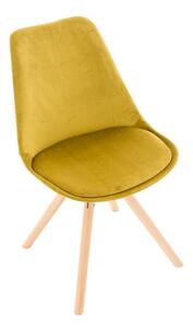 Krzesła Annamaria żółte