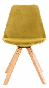 Krzesło Annarosa żółte