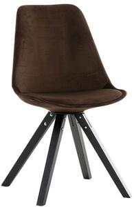 Krzesło Annella brązowe