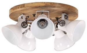 Lampa sufitowa 25 W, biała, 50x50x25 cm, E27