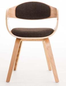 Krzesło Lachlan naturalny/brązowy